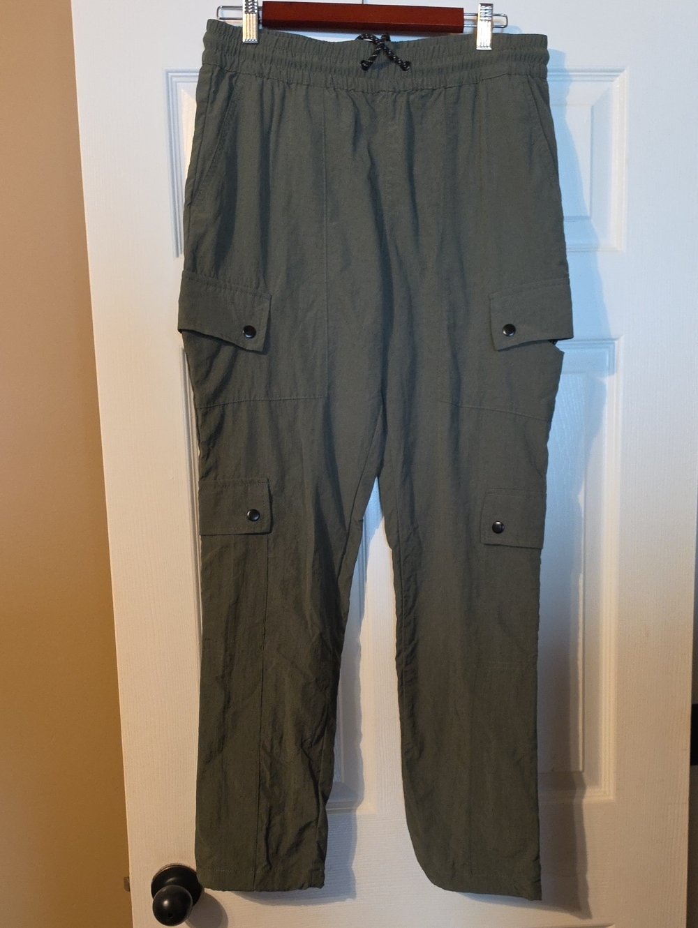 PacSun Men's Olive Green Cargo Joggers